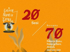 Festival Bantu Teman, Ajang Solidaritas Para Pekerja Buku