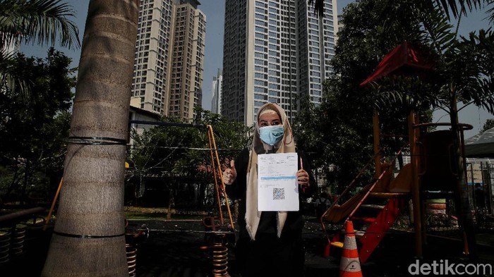 Program vaksinasi COVID-19 terus digencarkan di kawasan Sunter, Jakarta Utara. Diketahui, target pemberian vaksin di Sunter Agung pun hampir mencapai 100 persen