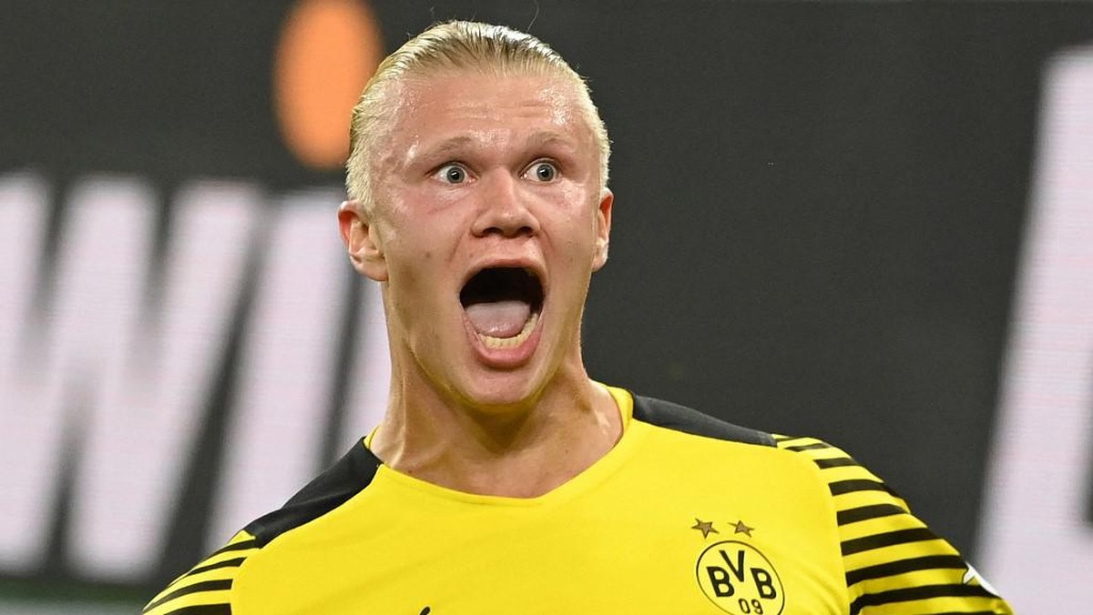 Erling Haaland jadi incaran Paris Saint-Germain. (Foto: AFP/INA FASSBENDER)