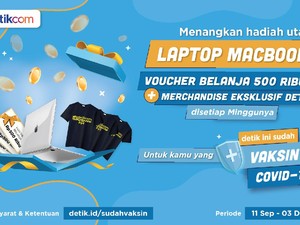 Selamat! Ini 5 Pemenang Foto Frame Detik Ini Sudah Vaksin Minggu Ini