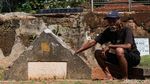 Jejak Makam Bersimbol Yahudi di Petamburan Jakarta