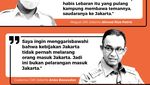 Kala Anies dan Riza Beda Suara