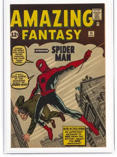 Komik Amazing Fantasy #15 laku terjual Rp 51,2 Miliar