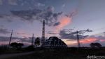 Lembayung Senja di Masjid Apung Al-Jabbar Bandung