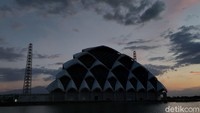 Masjid Al Jabar bakal dilengkapi dengan Museum Rasulullah dan Museum Al Quran di lantai dasarnya. (Wisma Putera/detikcom)