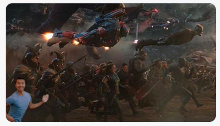Meme Simu Liu Aktor Film Shang-Chi Meme Simu Liu Aktor Film Shang-Chi