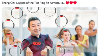 Foto Lucu Meme Simu Liu Aktor Film Shang-Chi