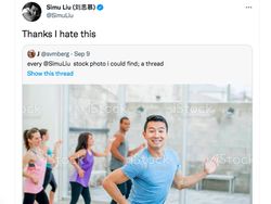 Foto Lucu Meme Simu Liu Aktor Film Shang-Chi