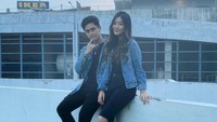 Kedekatan Athalla Naufal dan Shannon Wong yang mejeng di media sosial. (Foto: dok. Instagram @athallanaufal7)