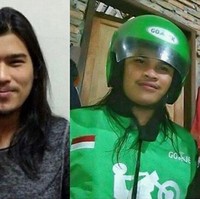 Bisa bedakan mana Virzha yang asli? Tak hanya berwajah mirip, gaya rambut keduanya pun hampir sama. Keduanya sama-sama memiliki rambut hitam yang panjang. Foto: Instagram/@newdramaojol.id