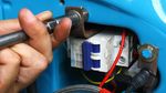 Keren! Motor Klasik Disulap Jadi Motor Listrik