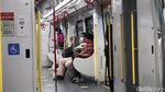 Penampakan LRT Jakarta saat PPKM, Asli Sepi Banget!