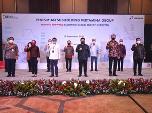 Transformasi Dipercepat, Menteri BUMN Resmikan 6 Subholding Pertamina