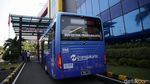 Foto: TransJakarta Uji Coba 1 Bus Listrik
