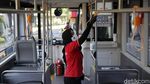 Foto: TransJakarta Uji Coba 1 Bus Listrik