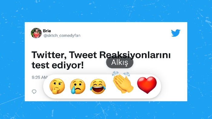 Twitter uji coba fitur emoji reactions