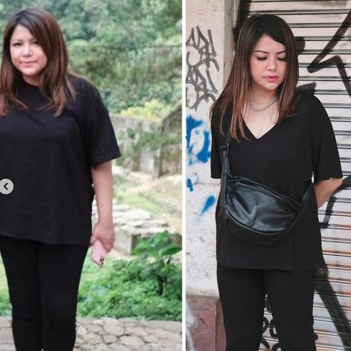 Wina Natalia Wina Natalia berhasil diet