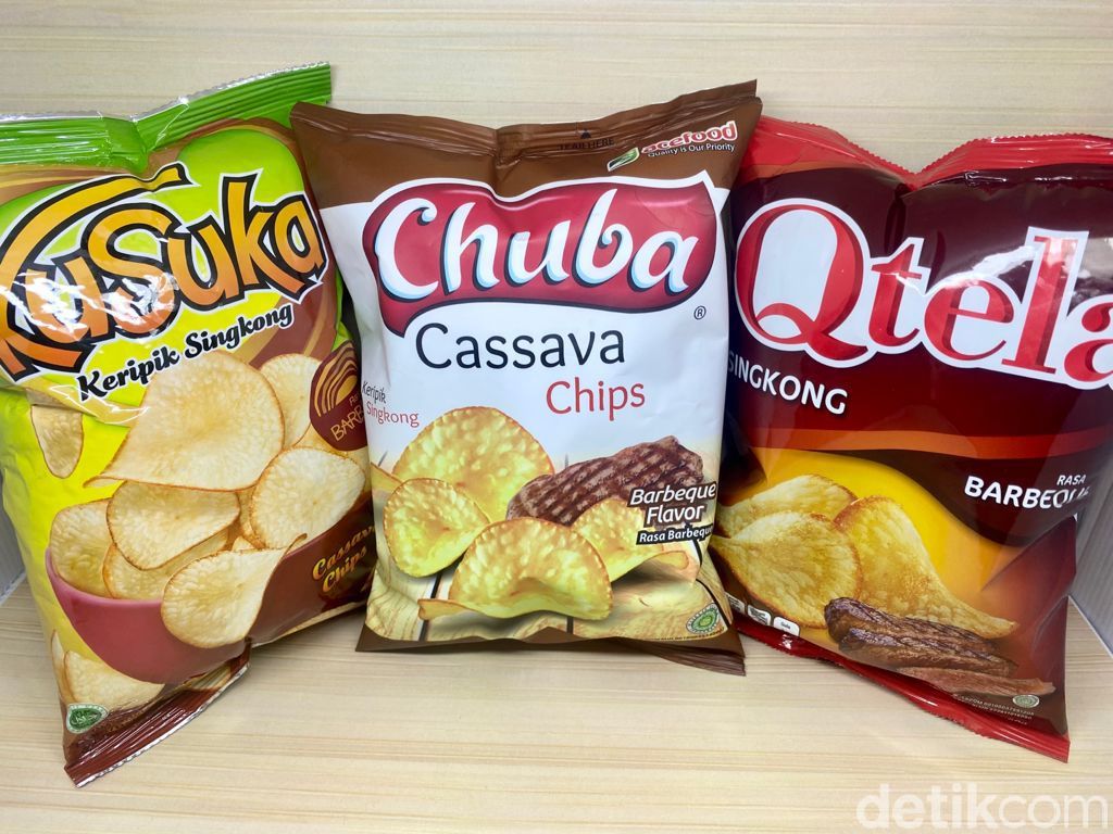 3 Keripik Singkong Rasa BBQ, Mana yang Paling Renyah Gurih?
