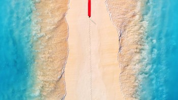Commended di kategori Wedding. Karya Shinichi Shimomiya.  Foto: Drone Photo Awards