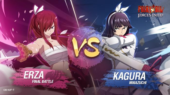 Fairy Tail: Forces Unite! Showdown Final Battle Erza vs Kagura