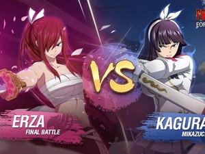 Fairy Tail: Forces Unite! Showdown Final Battle Erza vs Kagura