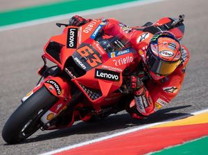 Hasil Kualifikasi MotoGP Aragon 2021: Bagnaia Pole, Marquez Keempat