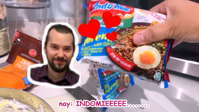 Indomie Campur Tahu Tek-tek