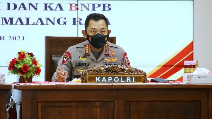 Kapolri Jenderal Listyo Sigit Prabowo pimpin rapat Forkopimda Malang Raya