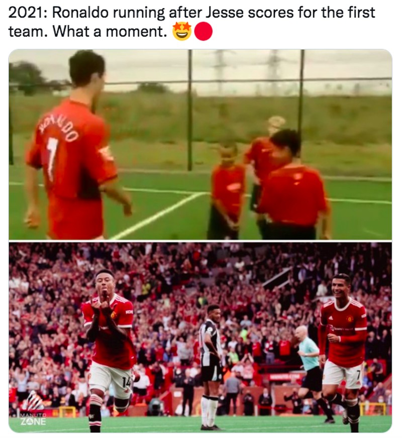 Meme Ronaldo Perkasa Usai Tampil Perdana bersama Manchester United