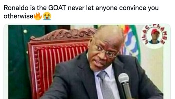 Jangan pernah meragukan Cristiano Ronaldo! Foto: (Twitter)