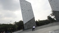 Lokasi Monumen Gasibu berada di sebelah utara Gedung Sate. Lokasinya berjejer lurus dengan Monumen Perjuangan Rakyat Jawa Barat yang menghadap ke Gunung Tangkuban Perahu yang menjadi simbol ketangguhan Jabar.