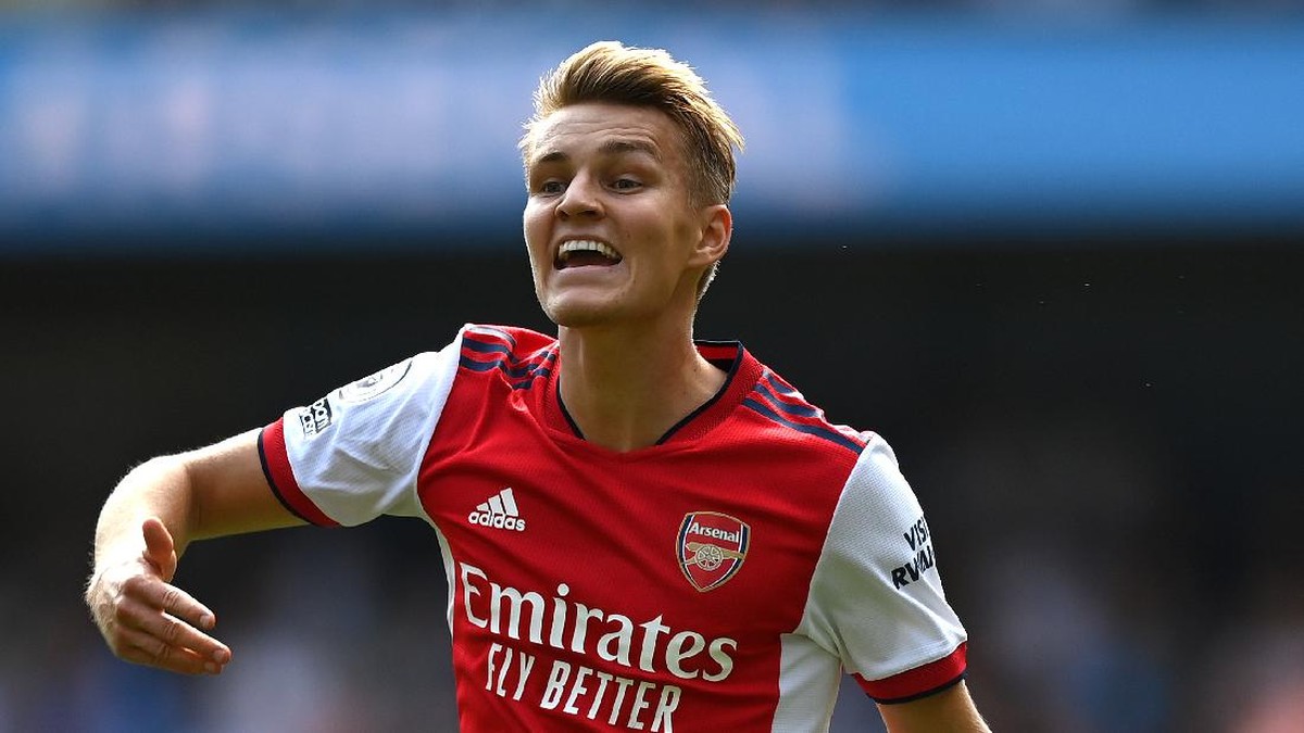 Martin Odegaard memasang target supertinggi di Arsenal. (Foto: Getty Images/Shaun Botterill)