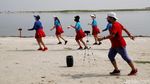 Suasana Uji Coba Pembukaan Taman Impian Jaya Ancol