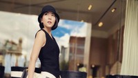 Beberapa waktu lalu, Agnes Jennifer sempat bergaya rambut pendek seperti Eugene di The Penthouse. (Foto: dok. Instagram @agnes_jennifer)  