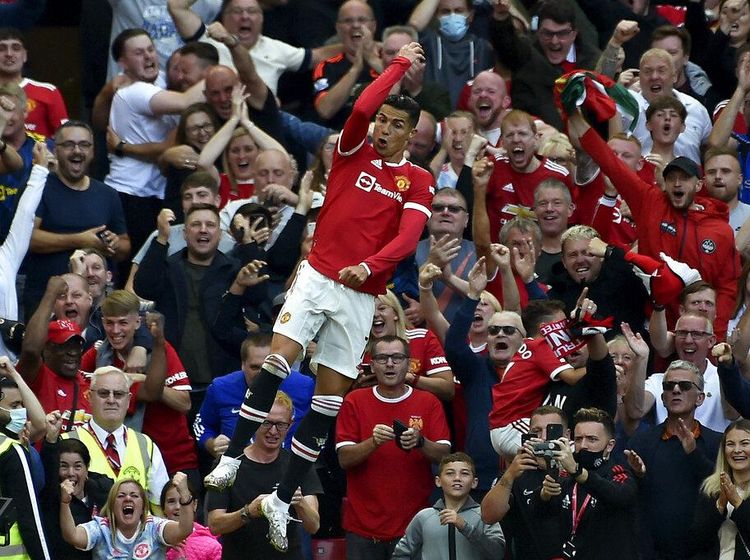 Siuuu! Cristiano Ronaldo Pulang, Tampil Gemilang, MU Menang