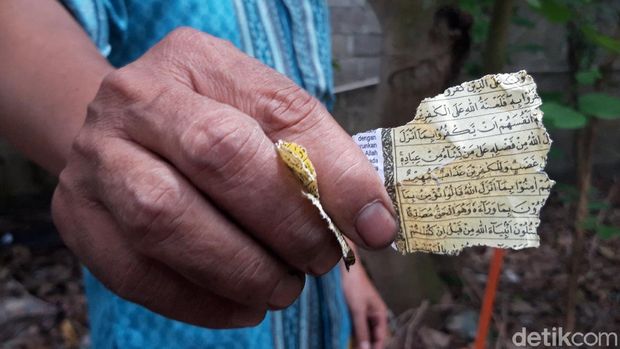 Geger lembaran Al-qur'an untuk petasan di Ciledug, Tangerang