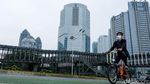Jakarta Masih PPKM Level 3, Kawasan Sudirman-Thamrin Ramai Pesepeda
