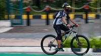 Polisi memutuskan kegiatan bike to work di Sudirman-Thamrin telah resmi diizinkan kembali di tengah aturan PPKM level 3 di Jakarta.