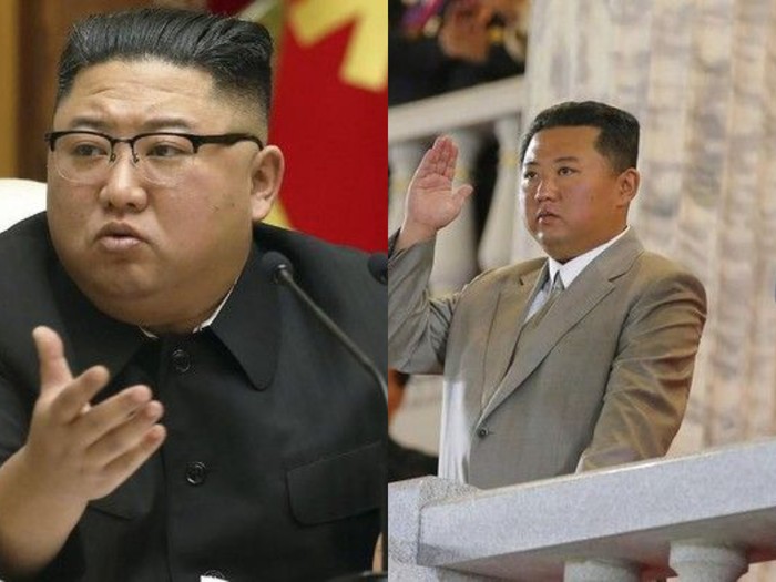 Kim Jong Un makin kurus (AP Photo/Ahn Young-joon) Kim Jong Un makin kurus (AP Photo/Ahn Young-joon)