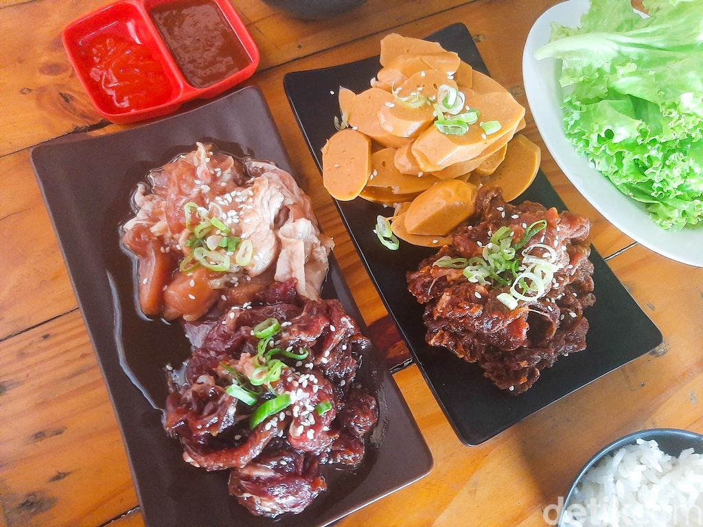Korean BBQ Murah di Depok. Harganya Hanya Rp 99 Ribu untuk 4 Orang.