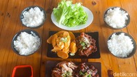 Jika biasanya di restoran lain, Korean BBQ Rp 99.000 untuk satu orang, di Oseyo kamu bisa menikmatinya untuk 4 orang. Foto: dok. detikFood