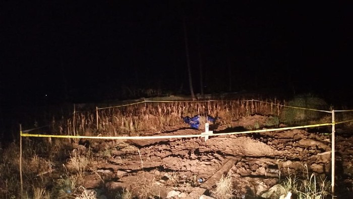 Makam di Pinrang ditemukan terbongkar. Polisi duga keluarga memindahkan jenazah.