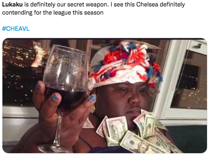 Meme Chelsea dan Romelu Lukaku