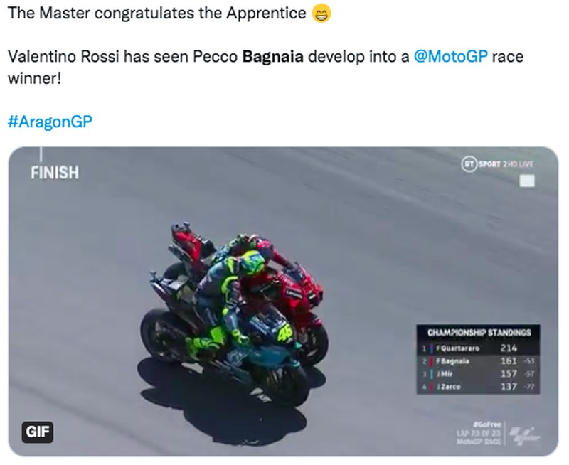 Meme Pecco Bagnaia Juara MotoGP Aragon