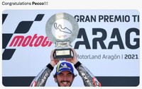 Meme Pecco Bagnaia Juara MotoGP Aragon