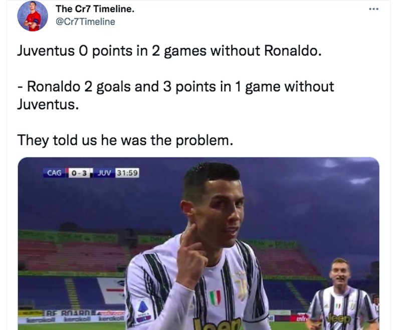 Meme Ronaldo Juventus