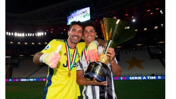 Fans Juventus mungkin baru merasa kehilangan Ronaldo yang membuat timnya perkasa. Foto: Twitter