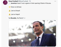 Meme Ronaldo Juventus