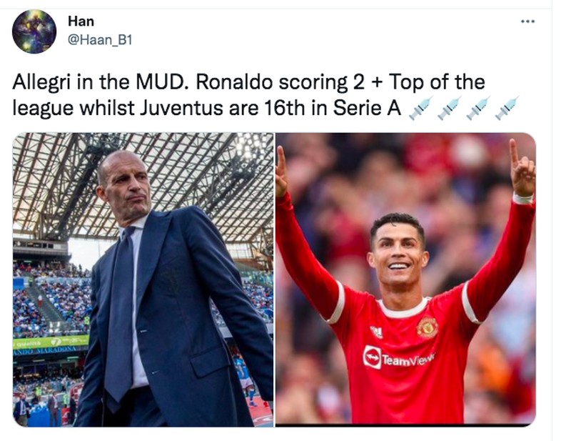 Meme Ronaldo Juventus