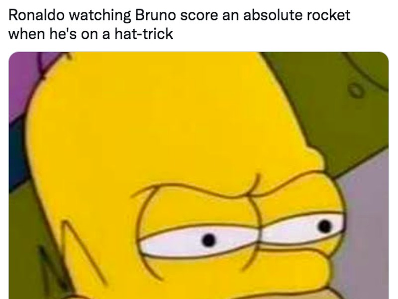 Meme Ronaldo Tampil Perdana Bersama Manchester United